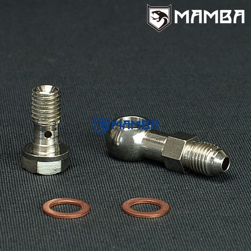 Turbo oil feed - oil, bolt